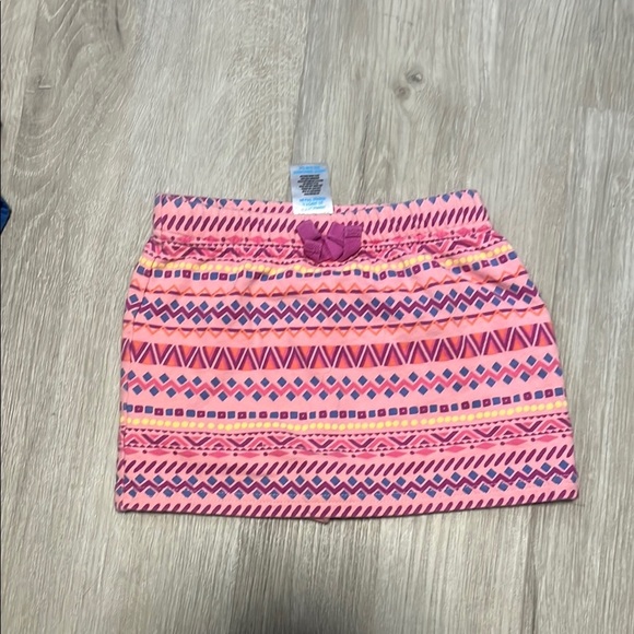 4/$20 Pink and Orange Patterned Skirt - Picture 1 of 1